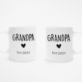 Personalized Grandpa Mug, Best Gift For Grandparents Day