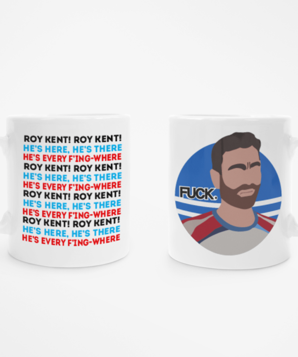 he's here he's there he's everywhere | Roy Kent Mug