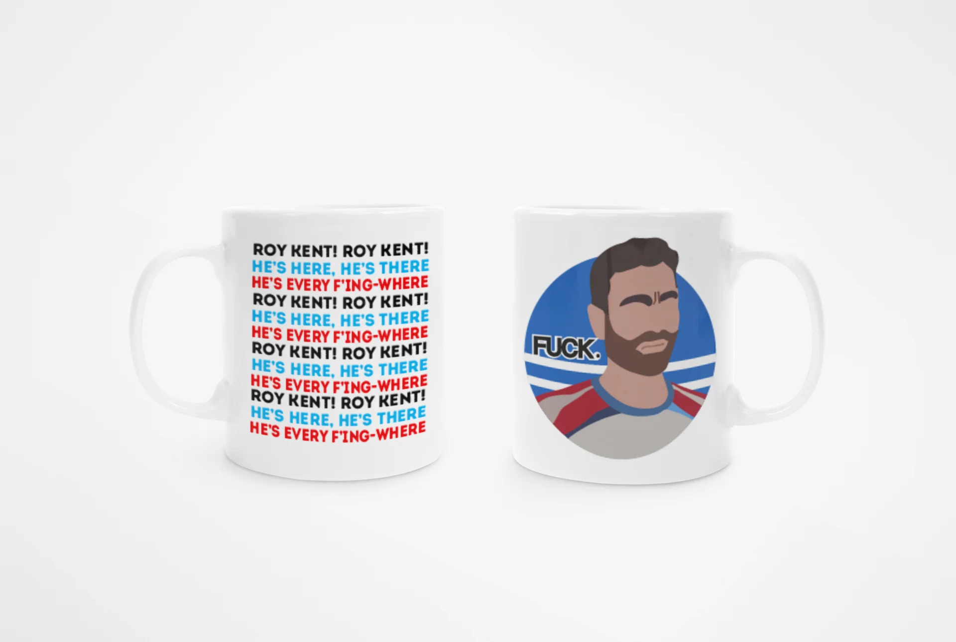 he's here he's there he's everywhere | Roy Kent Mug