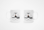 He's here he's there he's everywhere Roy Kent Mug Venn Diagram