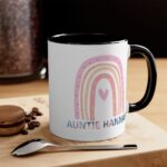 Personalized Rainbow Mug, Gift For Bestie, Gift For Coworker - Image 3