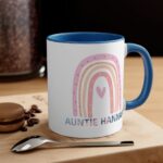Personalized Rainbow Mug, Gift For Bestie, Gift For Coworker - Image 4