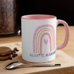 Personalized Rainbow Mug, Gift For Bestie, Gift For Coworker - Image 2