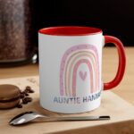 Personalized Rainbow Mug, Gift For Bestie, Gift For Coworker
