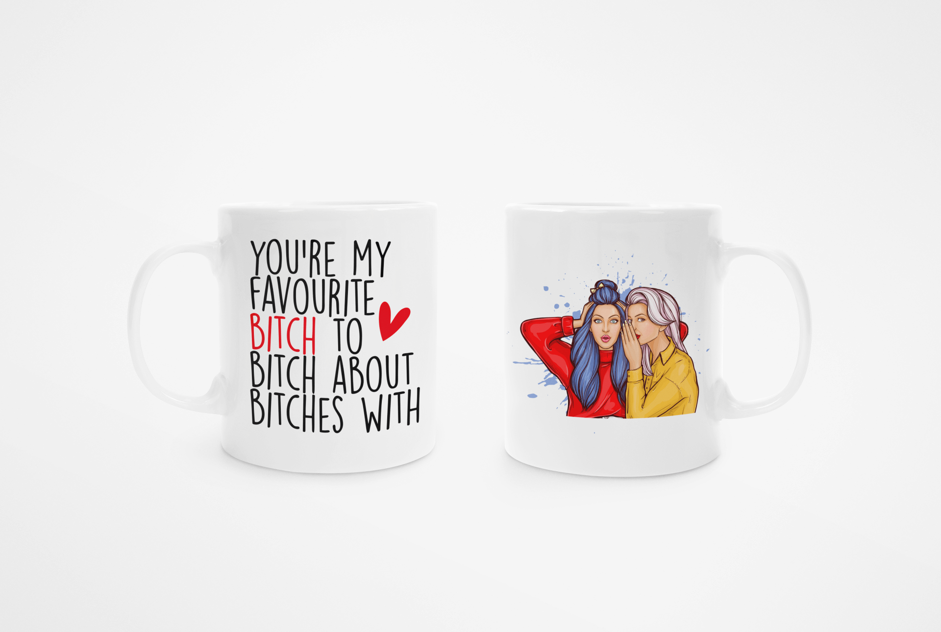 Personalized sisters mugs