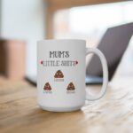 Personalized Mum's Little Shit Mug - Image 3