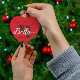Personalized Christmas ball, children's Christmas ball, Ceramic Ornaments