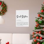 Soul Sister Definition Framed & Unframed Poster