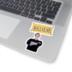 Ted Lasso Stickers, Ted Lasso believe Sticker, Ted Lasso Gifts, Vinyl Stickers, Kiss-Cut Stickers - Image 7