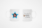 Personalized Star Face Office Mug