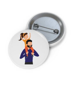 fathers day buttons Bigbuckle