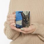 Big Floppa Caracal Cat Flopster Floppa Gregory Know Your Meme Mug, big floppa, meme mug, funny mug,office mug - Image 2