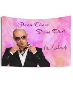 mr worldwide tapestry been there done that