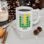 Phew Meme Mug, Funny Wordle Mug - Image 4