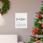 Soul Sister Definition Framed & Unframed Poster
