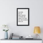 Teachers are like great albums | Roy Kent Framed & Unframed Vertical Poster