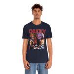 Chucky Shirt Tee Halloween Tshirt Teen Vintege Graphic T Shirt Movie Unisex Crewneck, lachlan watson, chuckey series, glen glenda - Image 7