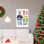 Ted Lasso Sayings | Ted Lasso Poster Framed and Unframed Vertical Poster