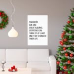 Gift For Teacher, Roy Kent Gifts Framed Poster