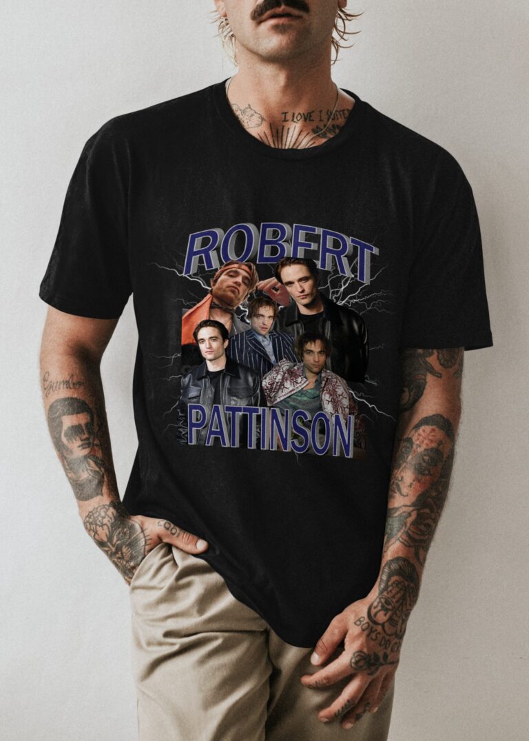 Robert Pattinson Shirt Movies The Twilight Saga New Moon Tshirt Edward Cullen Meme Vintage Tee