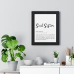 Soul Sister Definition Framed & Unframed Poster