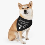 Personalised pet bandana collar
