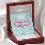 Personalized Necklace Gift For Her or Gift For Him With Message Card - Image 2