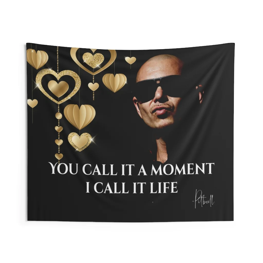 rapper tapestry pitbull tapestry