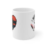 Stranger things Mug, stranger things Cup and Coaster Black and White Mug, Gift For Friend, stranger things Patch, stranger things Merch