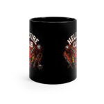 Stranger things Mug, stranger things Cup and Coaster Black and White Mug, Gift For Friend, stranger things Patch, stranger things Merch