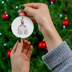 Roy Kent Ornaments, Roy Kent Christmas Ornament, AFC Richmond Ornament, Lasso Christmas Ornament