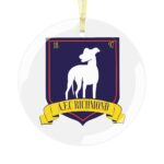 Ted lasso Christmas Ornament, AFC richmond Glass Ornament