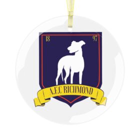 Ted lasso Christmas Ornament, AFC richmond Glass Ornament