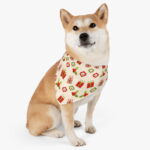 Christmas pet bandana collar