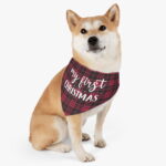 My First Christmas - Pet Bandana Collar
