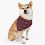 Personalised Pet bandana | Checkered Pet Bandana Collar