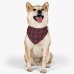 Personalised Pet bandana | Checkered Pet Bandana Collar
