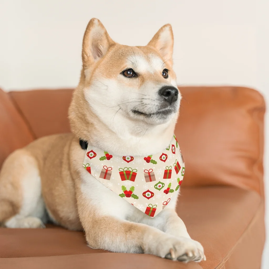 Personalised pet bandana collar