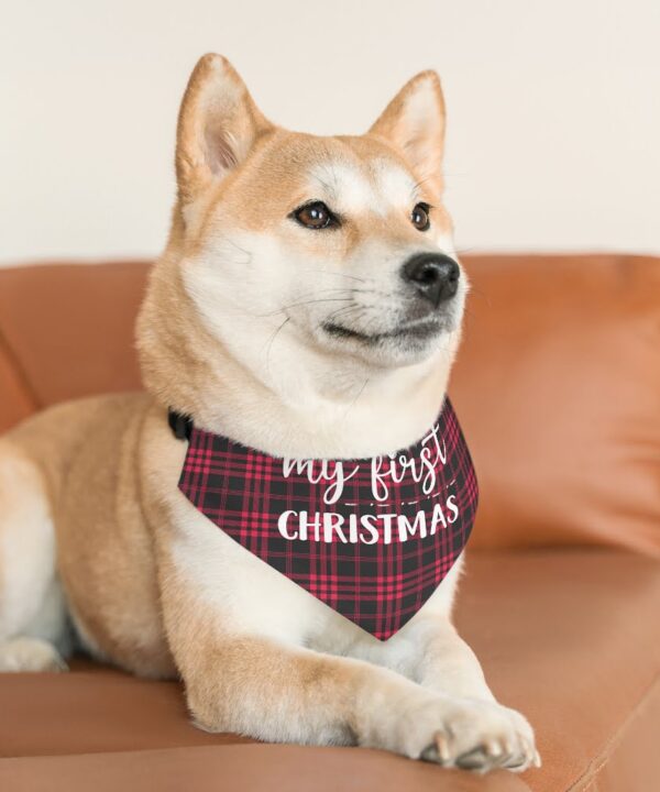 My First Christmas - Pet Bandana Collar