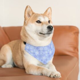 Dog Bandana Collar Juzcar Blue
