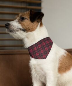 Personalised Pet bandana | Checkered Pet Bandana Collar
