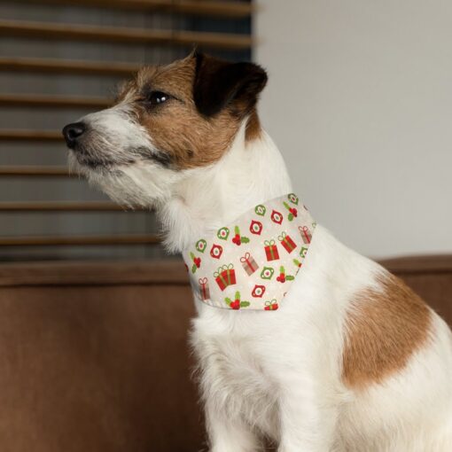 Christmas pet bandana collar