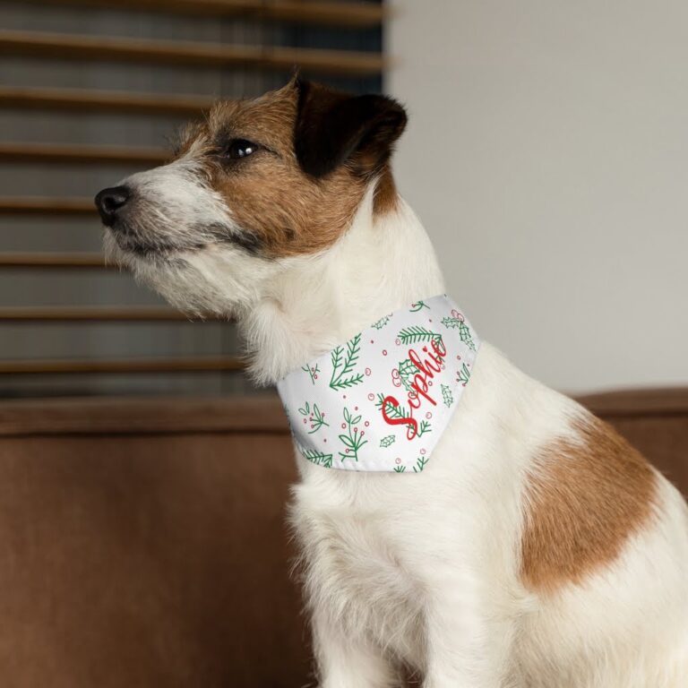 Personalised Pet bandana | Name Pet Bandana