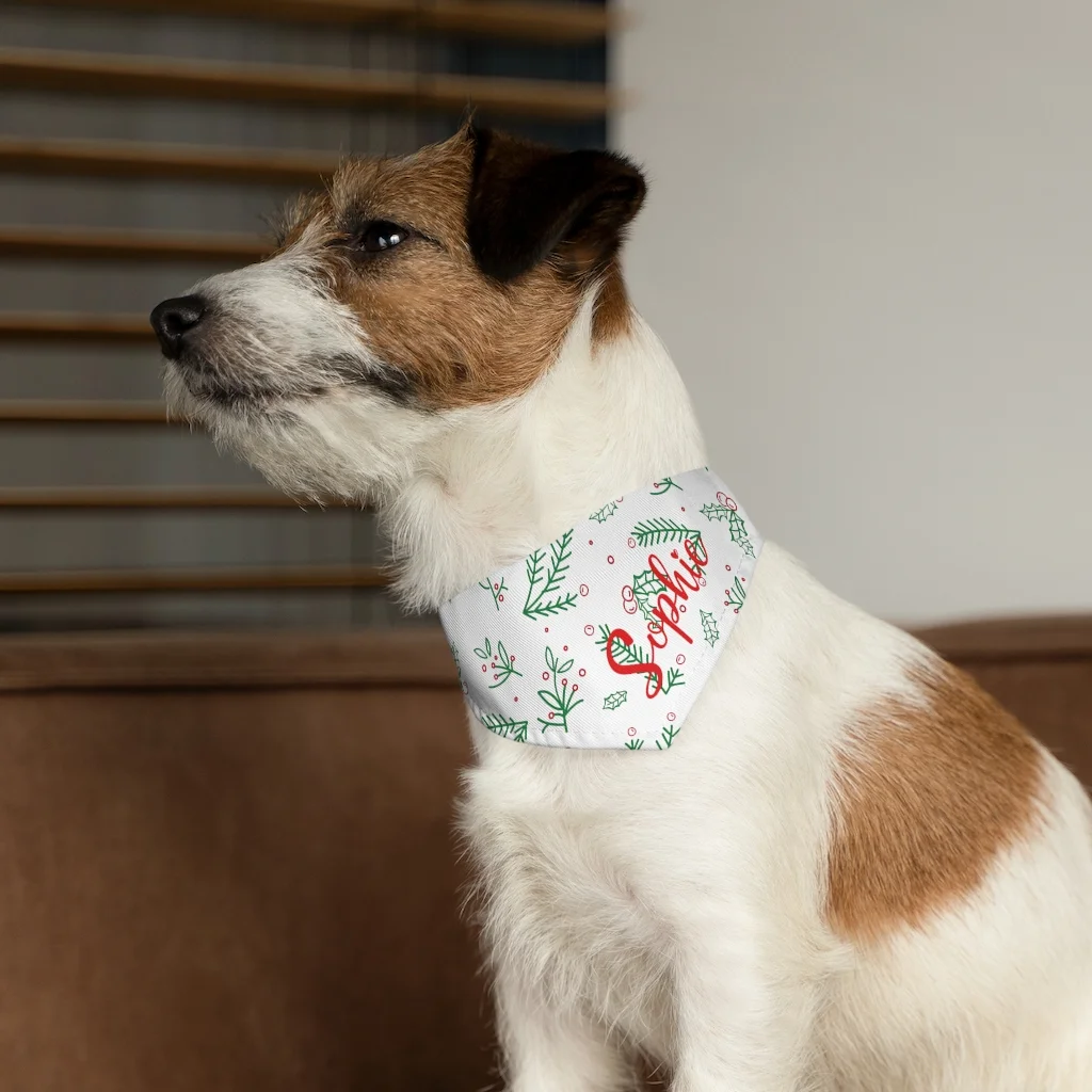 Personalised Pet bandana | Name Pet Bandana