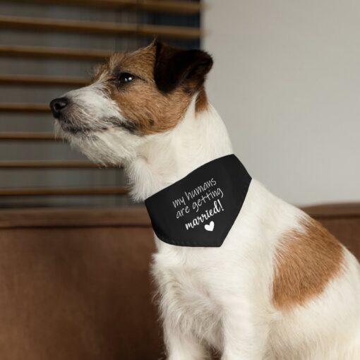 My Humans Are Getting Married - Wedding Pet Bandana