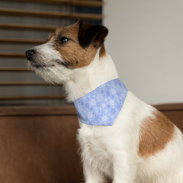Dog Bandana Collar Juzcar Blue