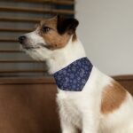Anchor Blue Pet Bandana Collar