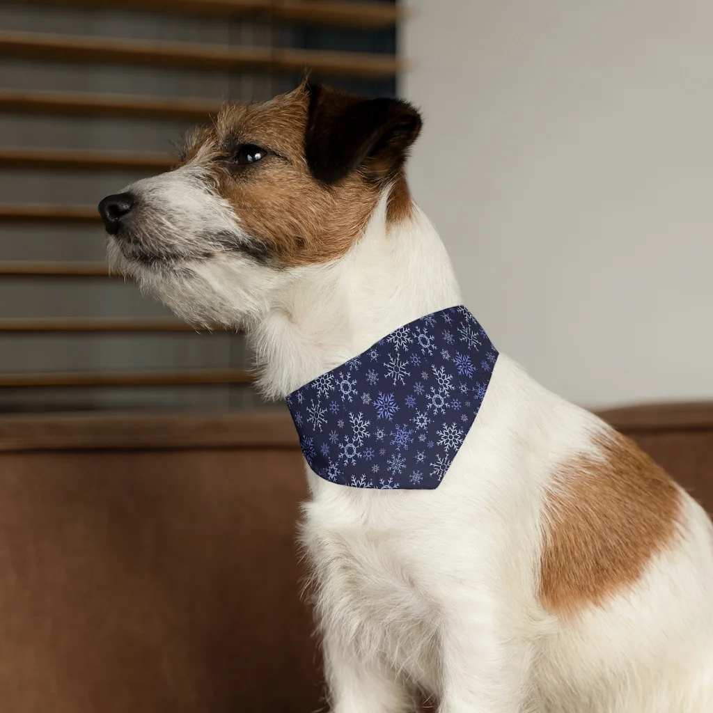 Anchor Blue Pet Bandana Collar