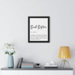 Soul Sister Definition Framed & Unframed Poster