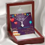 Birthday Gift for Lover with a Personalized Message - Image 2